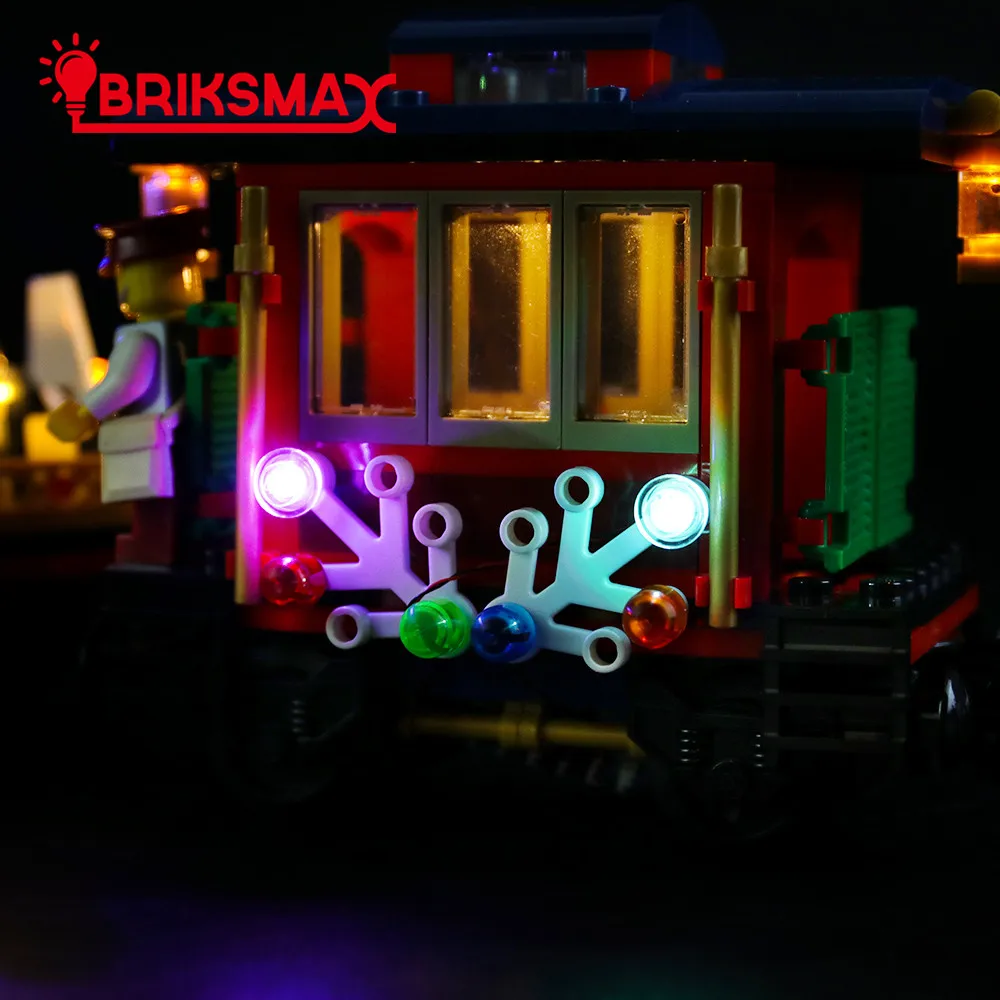 BriksMax Led светильник Набор для Creator 10254 зимний праздник поезд светильник ing набор совместим с 36001(не включает модель