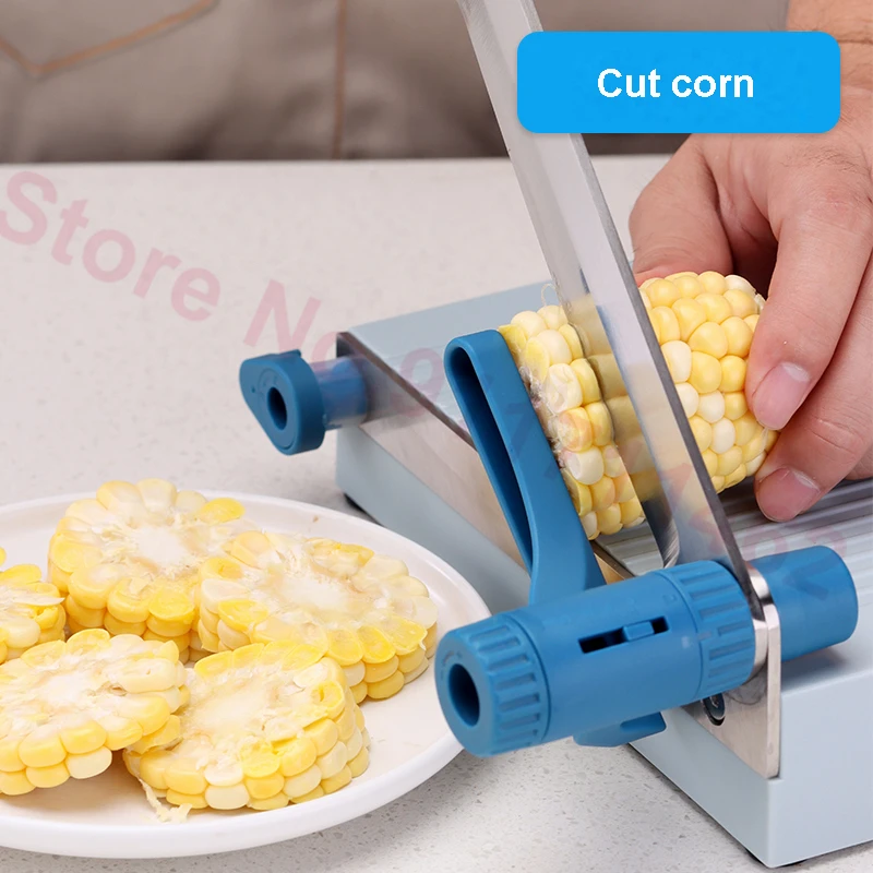 Household Manual Slicer Sausage Dried Meat Cheese Slicing Machine Multifunctional Cutter Thickness Adjustable