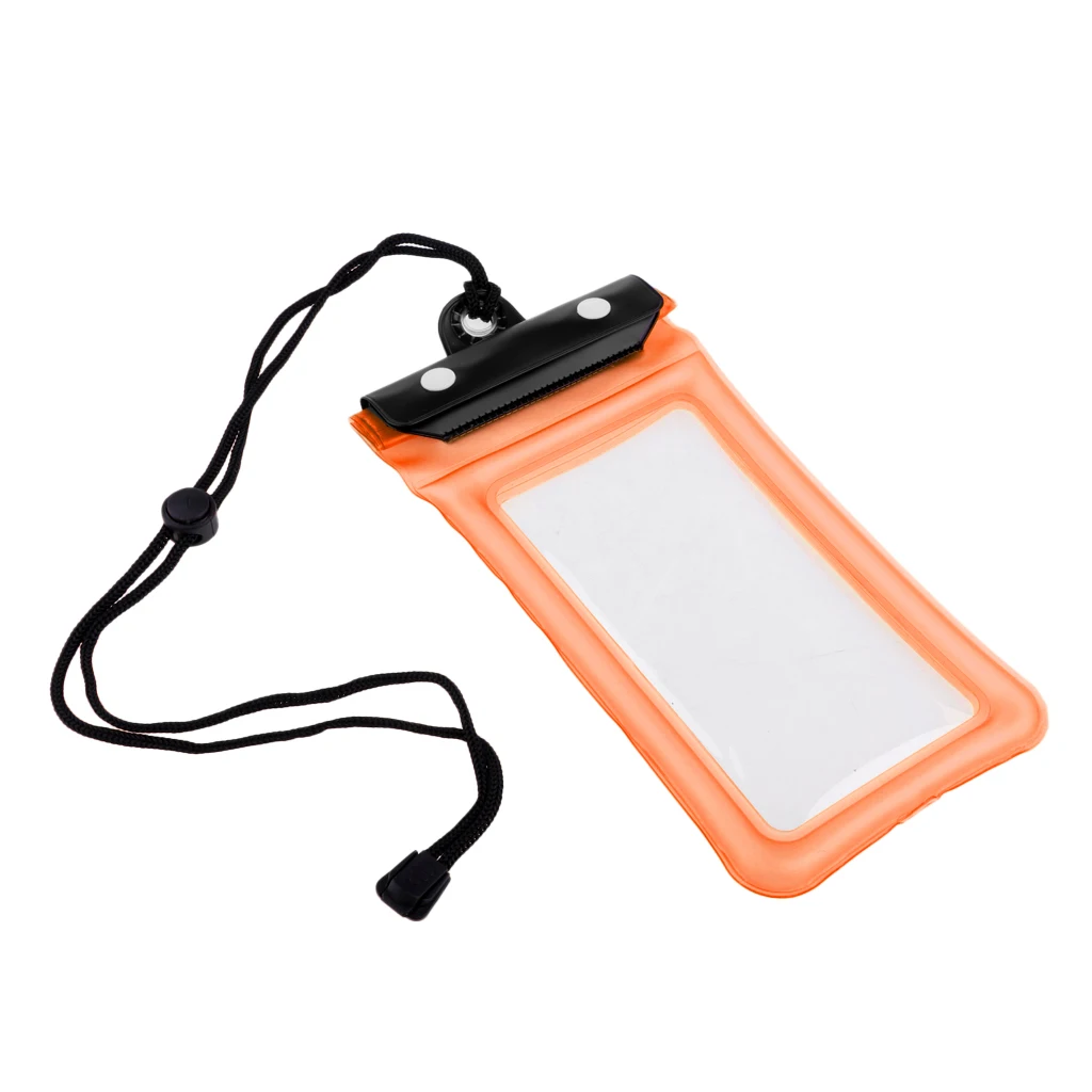 Double Locked Waterproof Phone Case Pouch Cover Holder Swimming Dive Dry Bag Fits Most Smart Phones up to 6.0