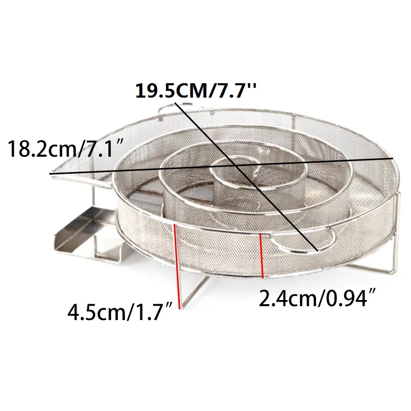 Round cold smokers SIZE