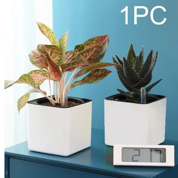 

Flower Pot Office Indoor Decoration Patio Practical Self Watering Home Backyard Outdoor Garden Succulents Modern Plant Starter