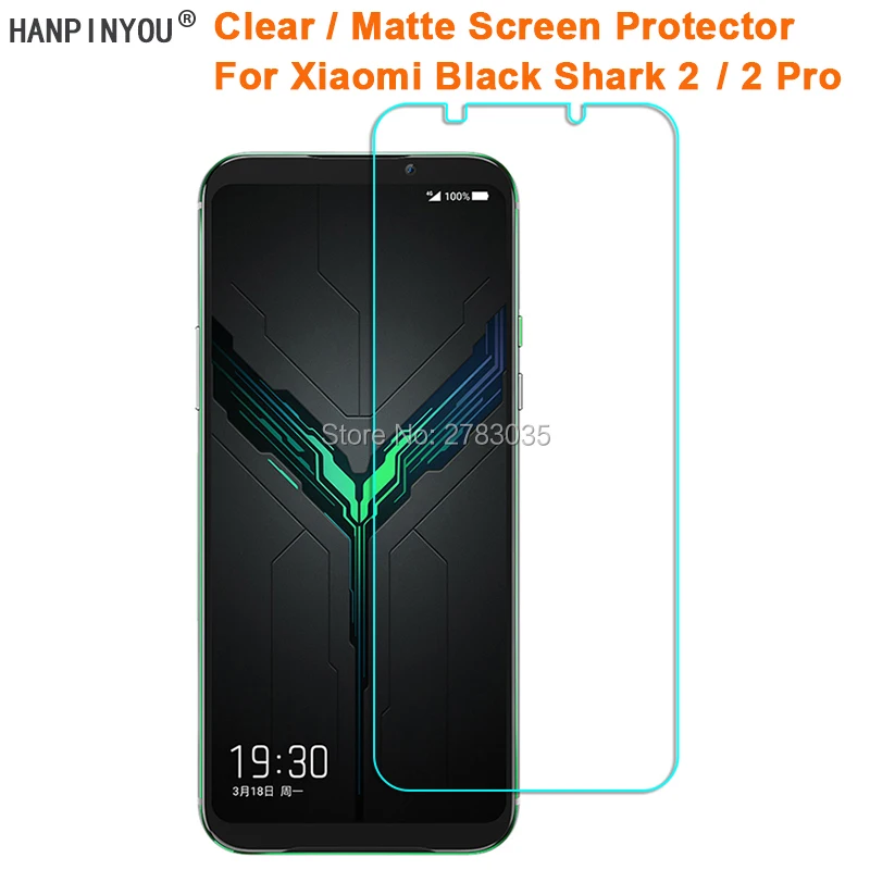Per Xiaomi Black Shark 2/Pro 6.39 "Clear Lucido/Anti-Glare Screen Protector Matte Pellicola Protettiva Guardia (Non Di Vetro Temperato)