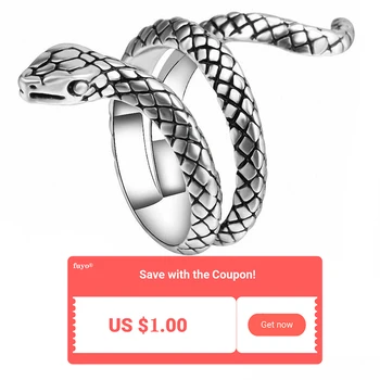 

Boho Finger Ring Animal Snake Rings For Women Metals Ring Vintage Wedding Jewelry Accessories