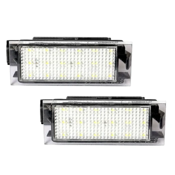 

2X LED License Plate Number Light for RENAULT Twingo Clio Megane Laguna