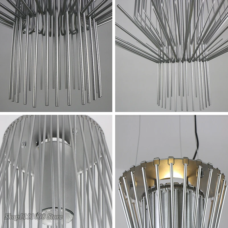 Современные подвесные светильники для Foscarini Allegro Ritmico, светодиодные подвесные лампы в клетку, итальянские промышленные подвесные лампы, светильник для домашнего декора