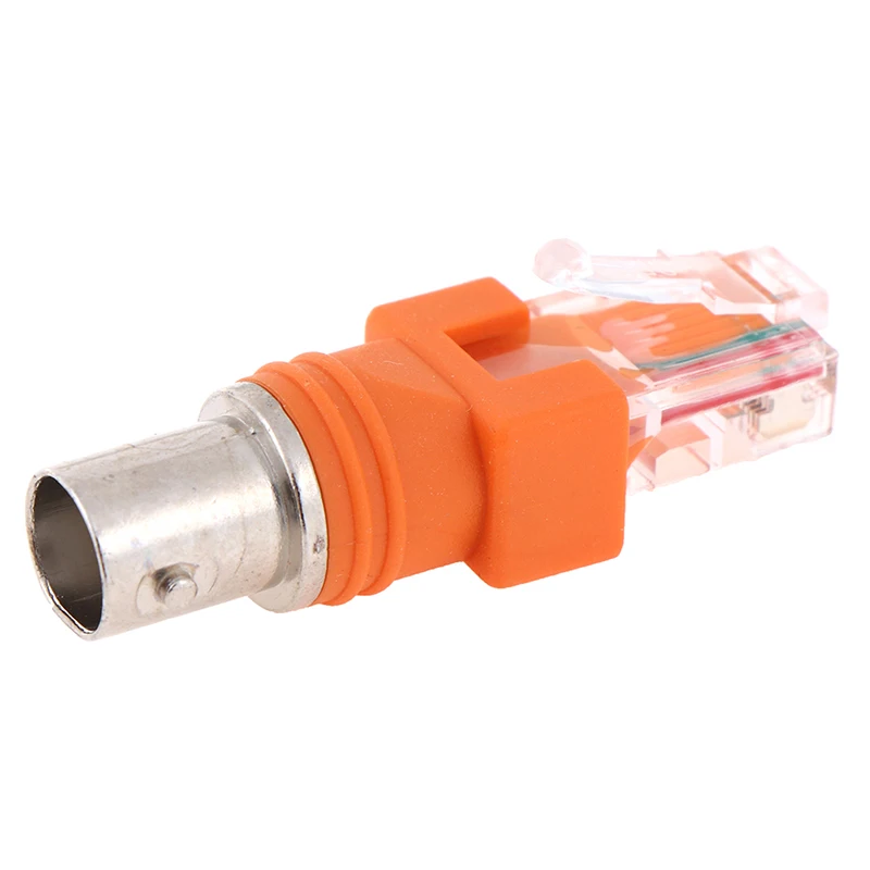 Горячая Распродажа BNC гнездо до RJ45 коаксиальный цилиндр соединитель адаптер на RF