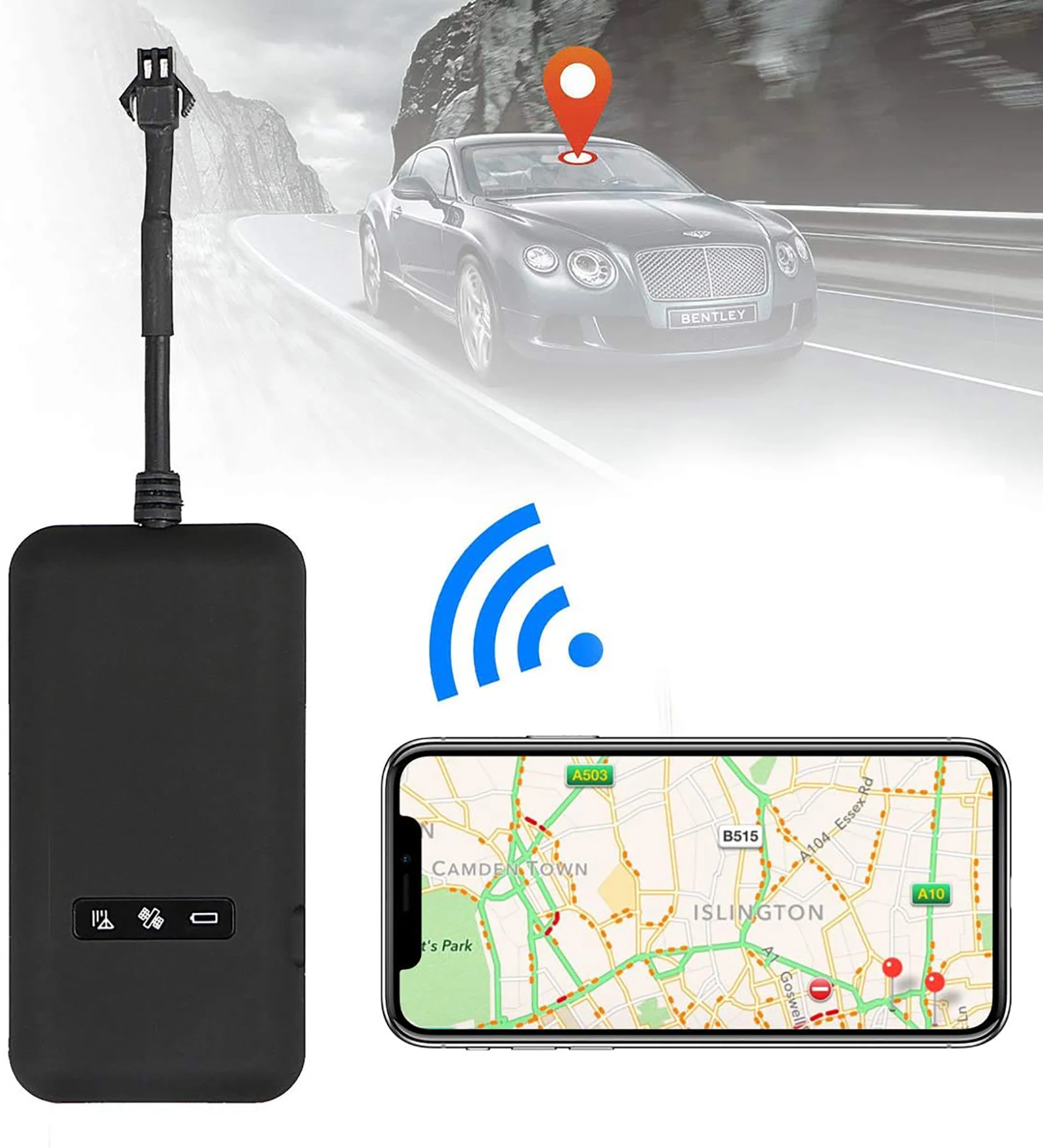 Мини GSM GPS трекер для автомобиля мотоцикла устройство отслеживания транспортных