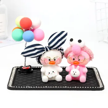 

Car Interior Dashboard Ornaments Decoration Accessories Lovely Hyaluronic Acid Duck Toys Creative Ornaments Auto Decor