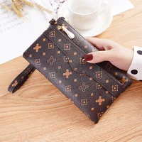 Long Wallet With Double Zipper