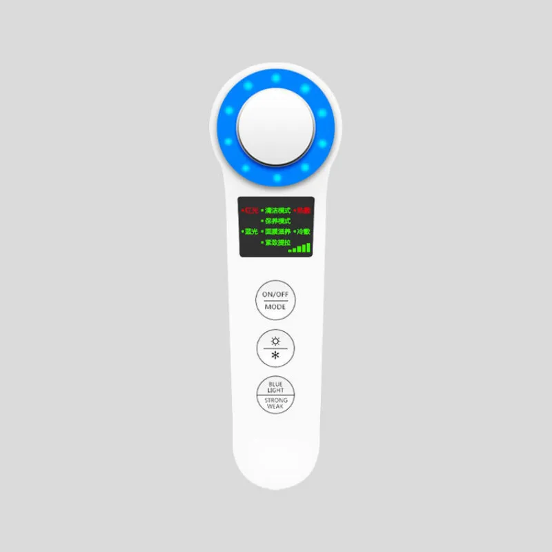  Face Cleaner Pimple Remover Tool Beauty Skin Care Tool Red And Blue Light Instrument Whitening Anti