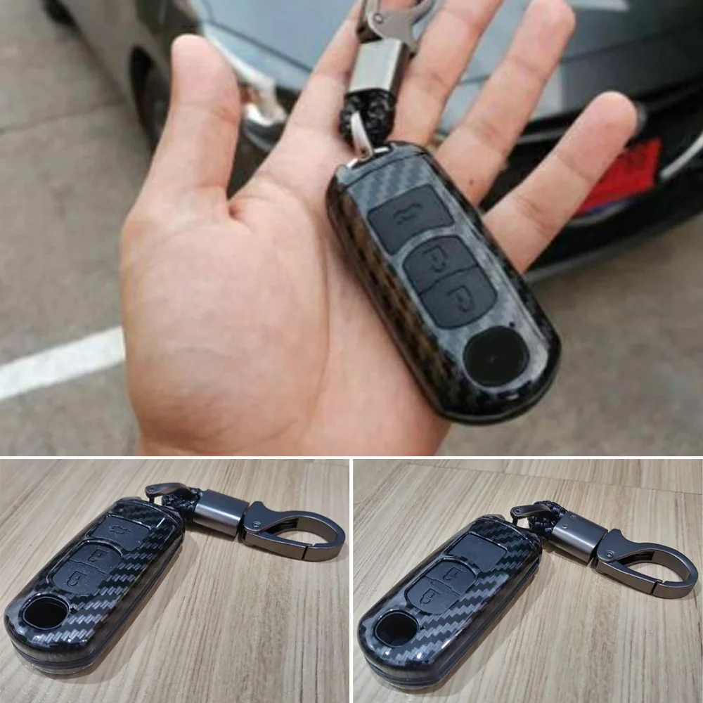 Авто ABS смарт-чехол для ключей держатель дистанционного Fob 2 слоя протектор оболочки брелок
