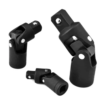 

3Pcs/Set Drive Universal Joint Swivel Wobble Socket Impact Extension Tools Kit _WK