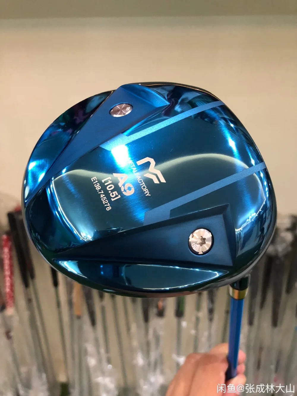 Клюшка для гольфа fujistar METALFACTORY A9 titanium golf driver head blue10.5/9,5 цвет на выбор