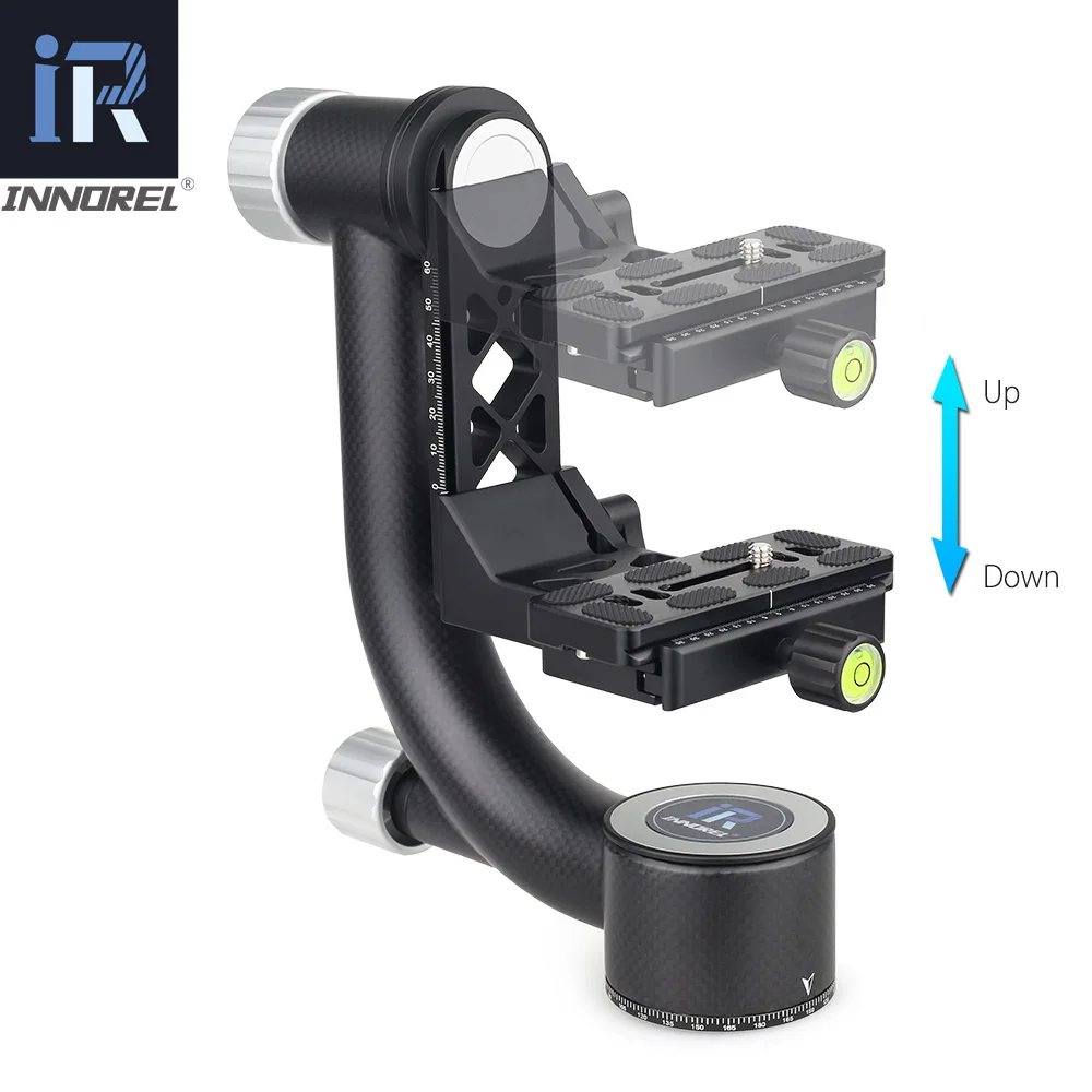 INNOREL CH5 Professional Gimbal Head Cantilever Tripod Head 360 Degree High Coverage Panoramic For Heavy Digital Camera Lens