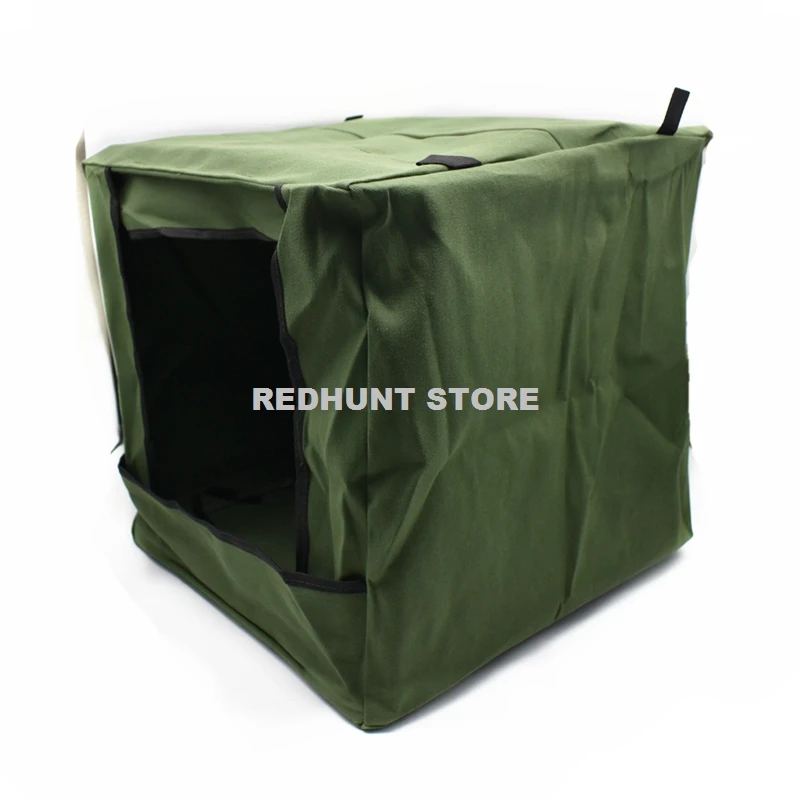 Shooting Reset Target Box Hunting Airsoft Collapsible Target Tent Trap Slingshot BB Trap Net Game Target Holder Case for Outdoor