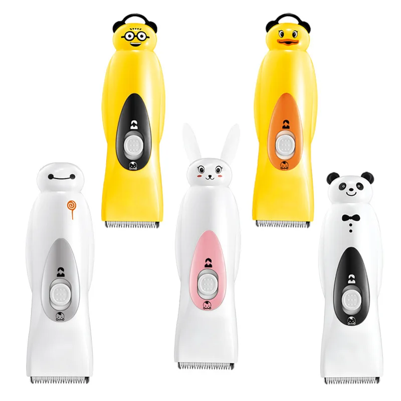 Полностью моющийся Мультфильм USB Перезаряжаемые машинка для стрижки волос Принадлежности матери и ребенка младенческой электрическая машинка для стрижки волос и детей из шерсти животного Sci