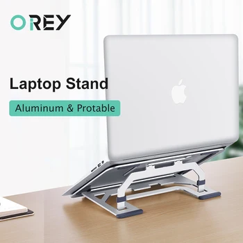 

Portable Laptop Stand Aluminium Foldable Support Notebook Stand Base For Macbook Pro Tablet Laptop Holder Cooling Stand Riser