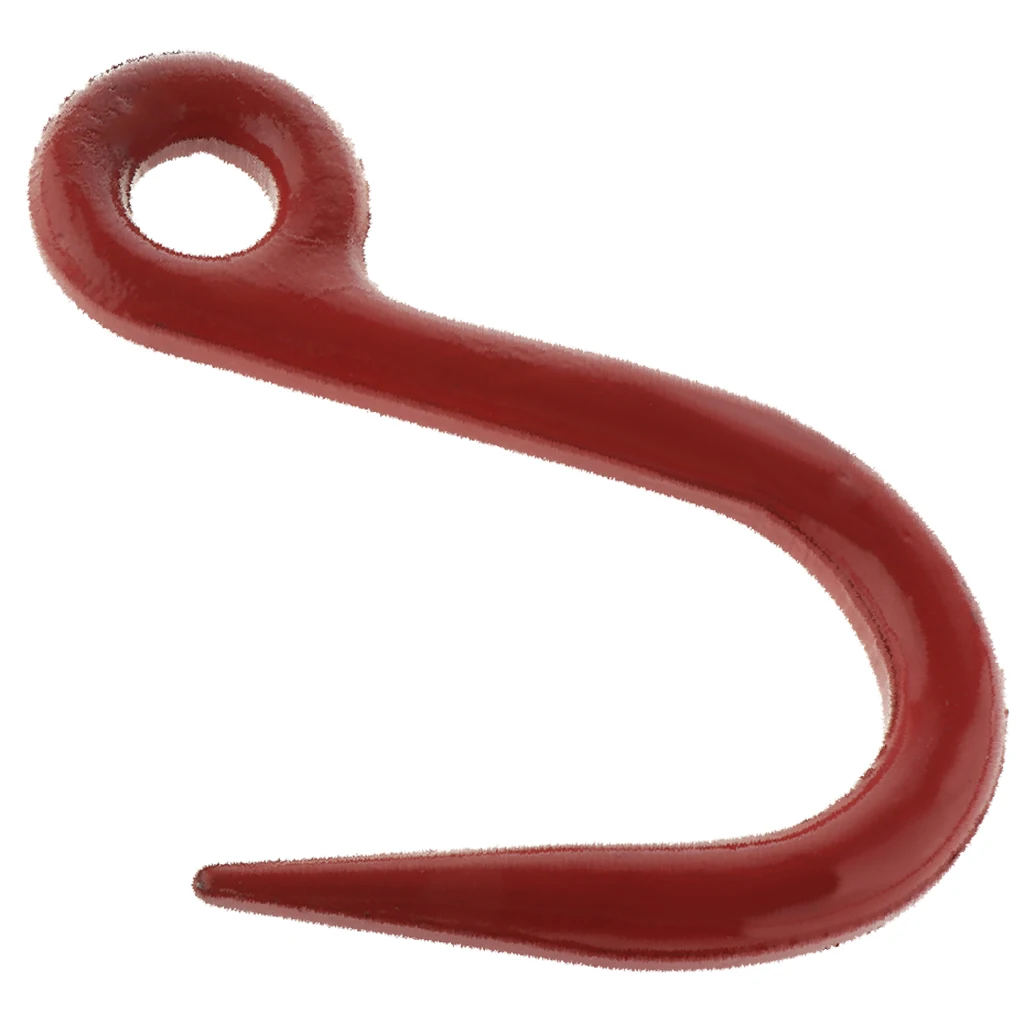 G80 Grade Steel Eye Foundry Hook, Painted Finish, Durable, Strong, Waterproof 2204lbs Working Load Limit