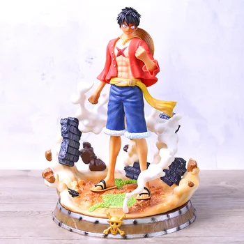 

One Piece Monkey D Luffy Haki Ver. 1/6 Scale PVC Figure Collectible Anime Model Toy Statue