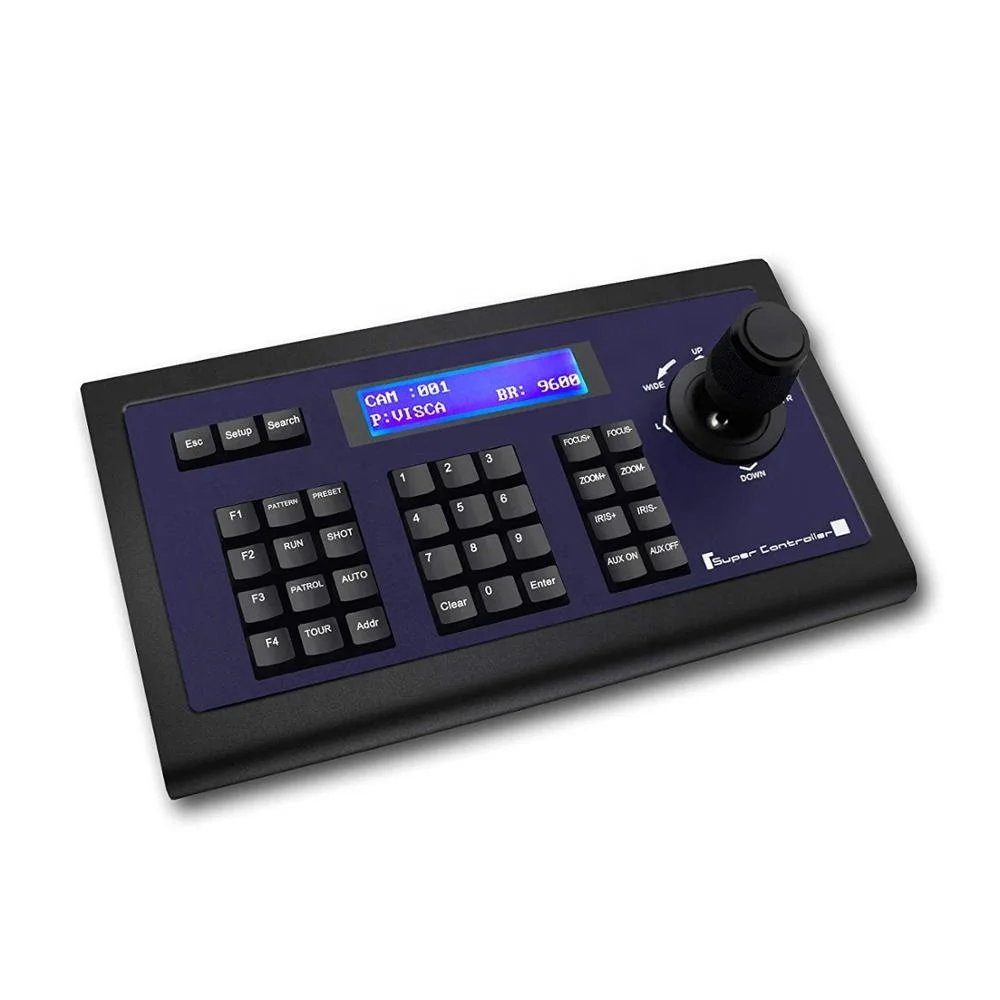 

TENVEO KZ1 Conference Keyboard Controller Joystick PTZ Keyboard Controller