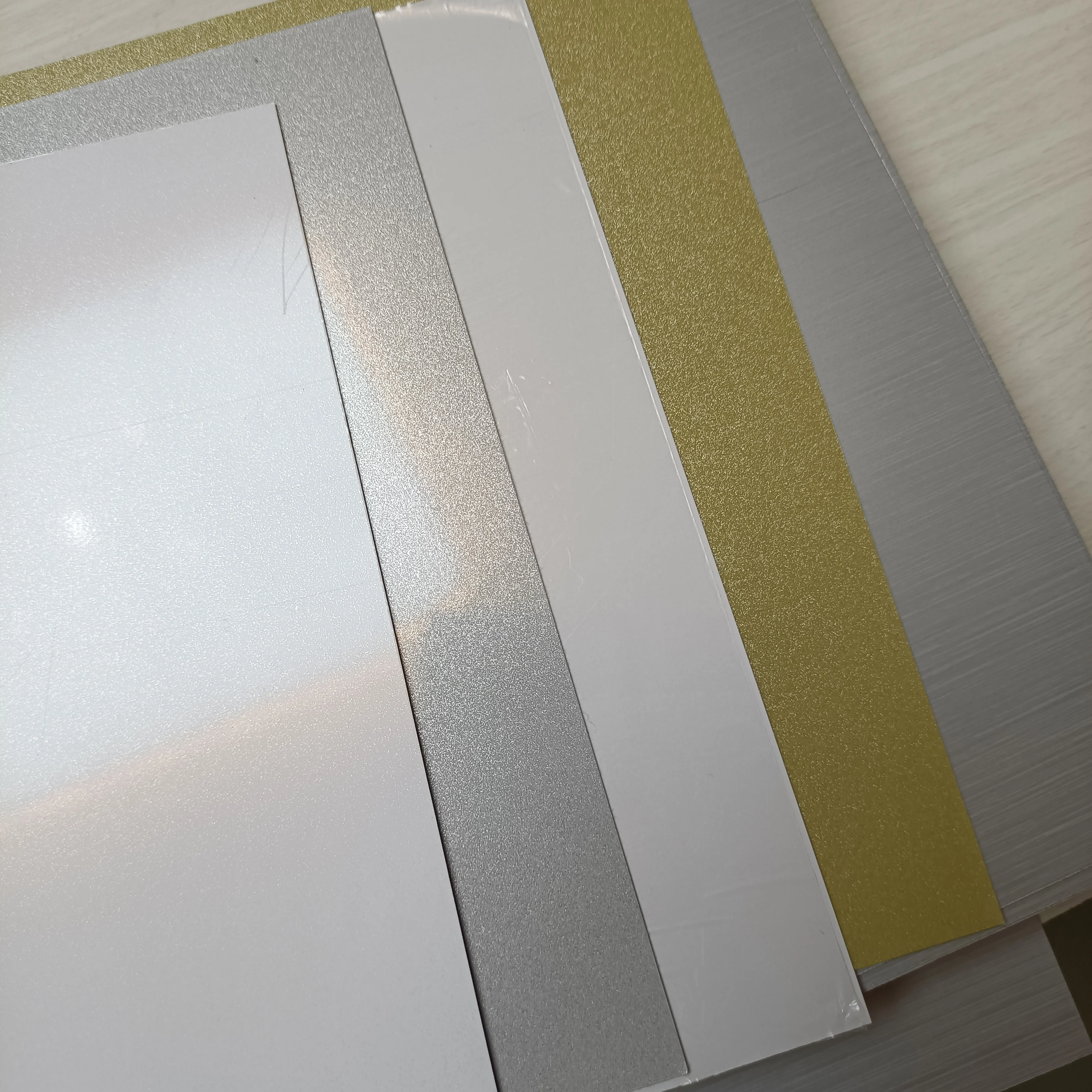 Sublimação Metal Plate Folha de Alumínio Impressão do Cartão de Nome Transferência de Tinta Sublimação Artesanato Faça Você Mesmo 150*100*0.7 mm 40 Folhas em Branco - Imagem 2