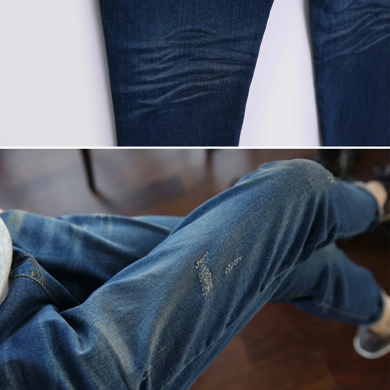 Jeans Woman High Waist Plus Size Fat mm-130kg Stretch Denim Harem Pants Jeans women 2020