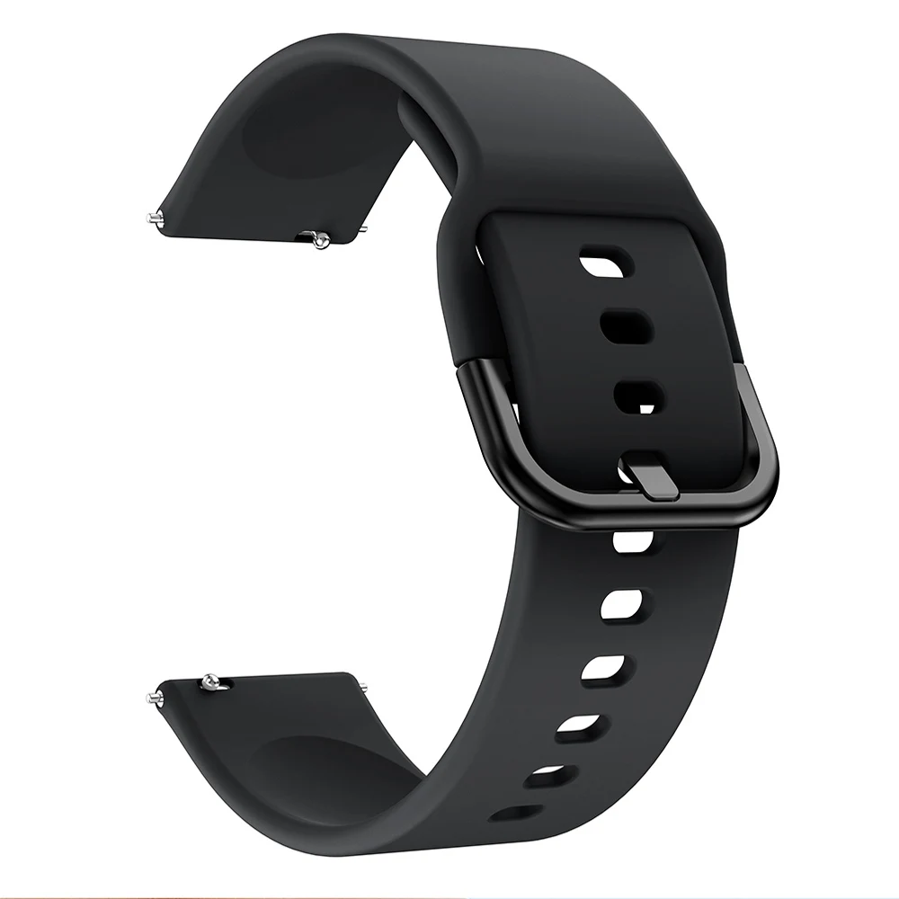 Ремешок силиконовый для Xiaomi Amazfit Bip мягкий резиновый браслет смарт часов Huami bip 20