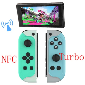 

gamepad with NFC Turbo Left & Right Bluetooth Gaming Joysticks Game Controller Gamepad For Nintend Switch Can fire bullets conti
