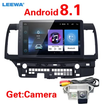 

LEEWA 10inch Bigger HD Screen Android 6.0 Car Media Player With GPS Navi Radio For Mitsubishi Lancer EX(2007-present Get: Camera