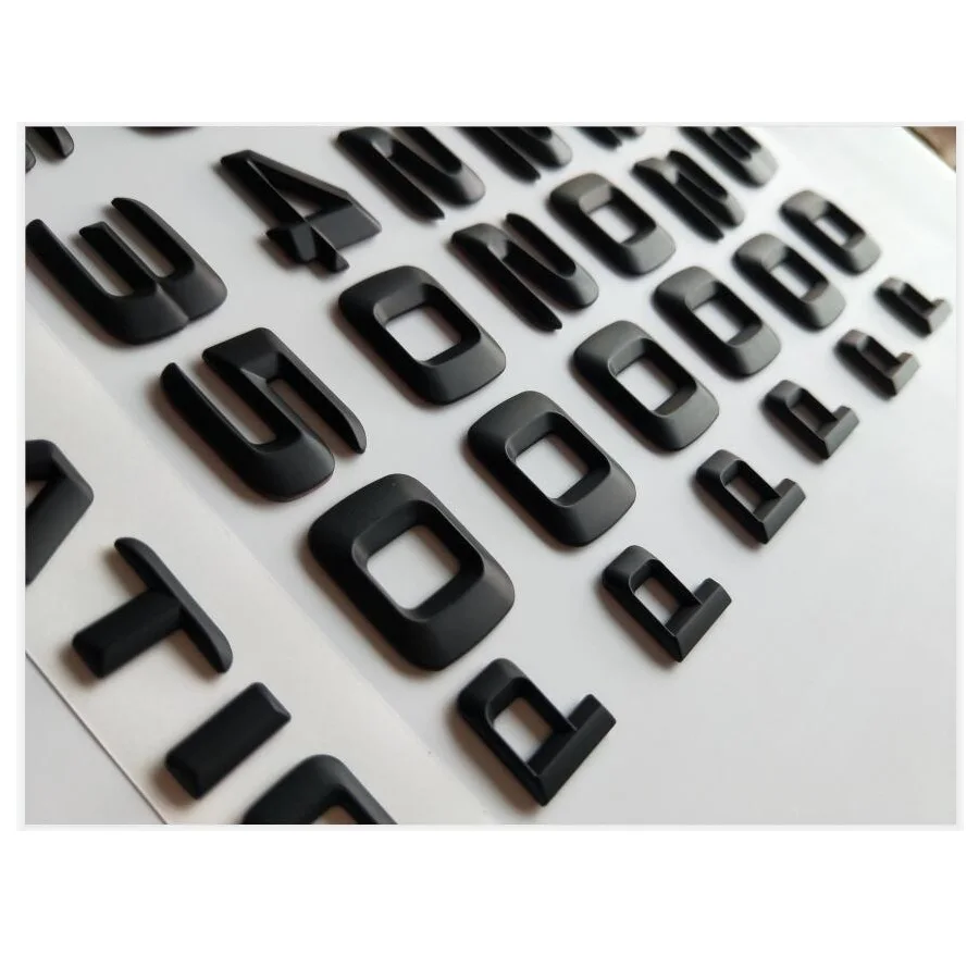 메르세데스 벤츠 3D 문자 엠블럼 배지, 메르세데스 벤츠 C218 X218 CLS20d CLS250d CLS350d CLS400d CLS500d 4MATIC CDI CGI용, 매트 블랙