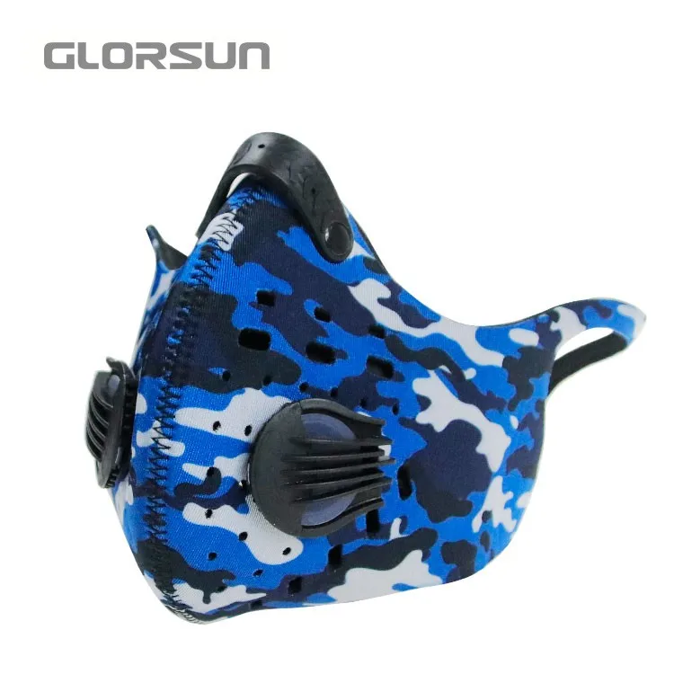 GLORSUN, новые продукты, противозагрязняющая хлопковая маска для рта, дизайн для разработки, на заказ, Неопреновая Маска n95, анти-пм2, 5, велосипедная маска - Цвет: 005I007