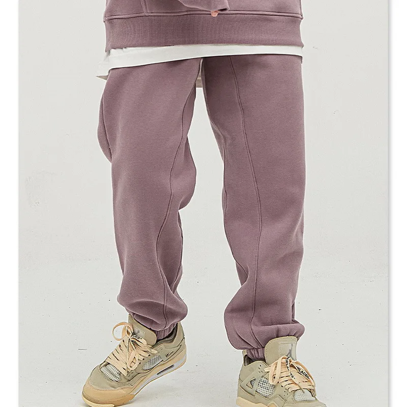 クリアランス純正 21新メンズレディースカジュアル摩耗スポーツスーツ無地パンツ秋と冬のファッション 売り出し最安 Medtech Tinderpoint Com