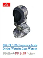 SBART мужские 3 мм неопреновые гидрокостюмы для подводного плавания из двух частей с капюшоном зимние теплые Плавающие для подводной охоты Медузы Дайвинг комбинезоны
