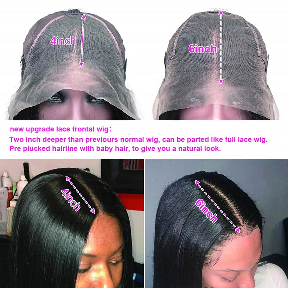 Перуанский HD парик фронта шнурка человеческих волос короткий боб парики отбеленные узлы глубокая часть фронта шнурка кудрявые парики с детскими волосами для женщин