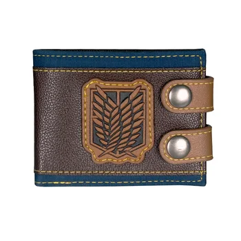 

Attack on Titan wallet Fashionable high quality men's wallets designer new women purse DFT1434