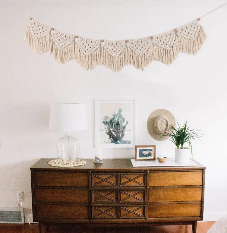 Bohemian Banners Macrame Wall Hanging Tapestry Art Wall Accents Yellow Beads Tassels Chic Boho Decor Dorm Room Home party Decor Bohemian Banners Macrame Wall Hanging Tapestry Art Wall Accents Yellow Beads Tassels Chic Boho Decor Dorm Room Home party Decor