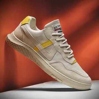 

Men Casual Shoes 2020 New Arrical Summer Breathable Lace-up Sneakers Mans Shoes Soft Platform Stylish Male Flat Leisure Footwear