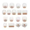 10pcs Rectangle square Round silicone chair leg caps Non-slip Table Foot dust Cover Socks Floor Protector pads ► Photo 1/6