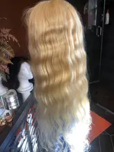 Ishow 613 rubia peluca con malla Frontal 13x4 transparente peluca Frontal de encaje Pre arrancado 28 30 pulgadas brasileño de la onda del cuerpo pelucas de cabello humano