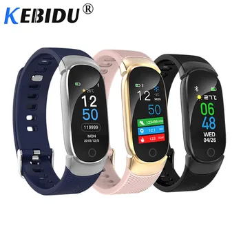 

Kebidu QW16 Smart Watch Sports Fitness Activity Heart Rate Tracker Blood Pressure Watch Smart Watch for Android SmartWatch