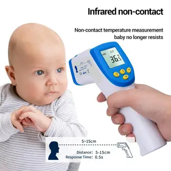

UA120 Non-contact Forehead Infrared Thermometer for Baby/Adult Household LCD Digital Thermometer Measurement Meter