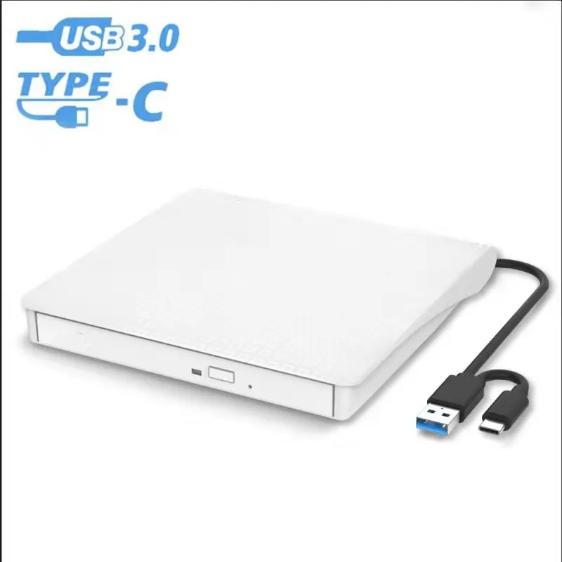 Внешний DVD привод Оптический привод USB 3,0 CD rom плеер Burner горелка Писатель ридер рекордер Portatil для ноутбук с системой Windows PC
