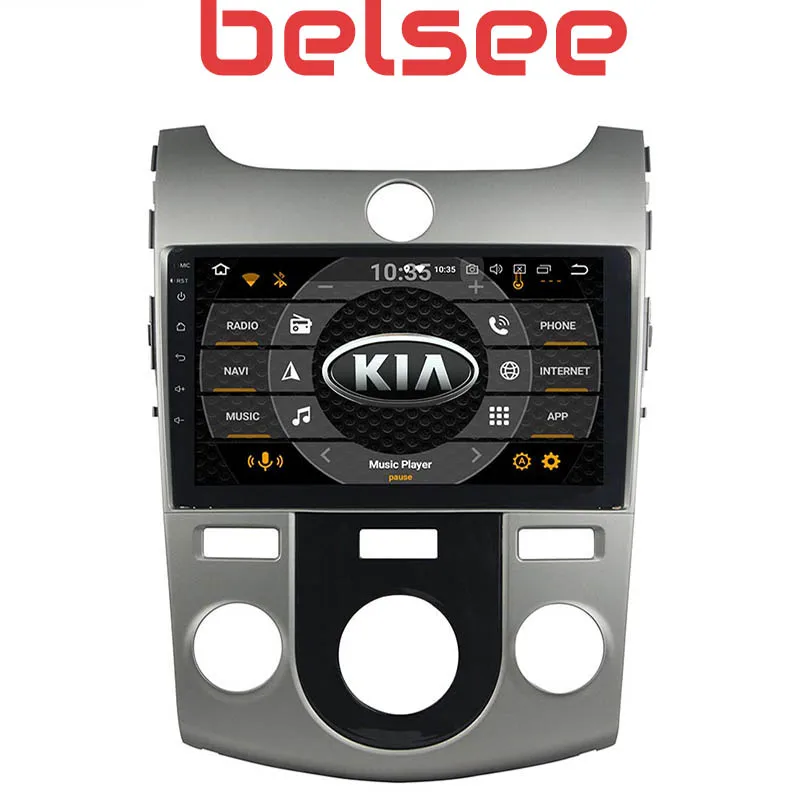 Belsee " DSP Android 9,0 автомобильный DVD мультимедийный плеер радио gps навигация для KIA Forte Cerato K3 2008 2009 2010 2011 2012 2013
