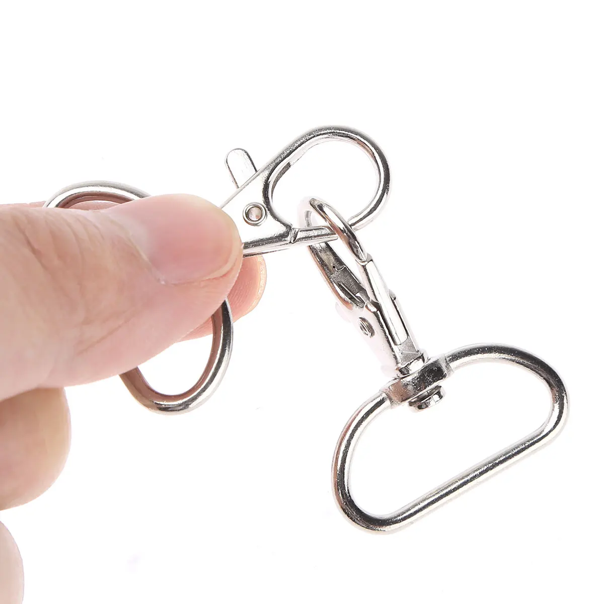 30 шт. из металла высокого качества коготь застежками поворотные карабины