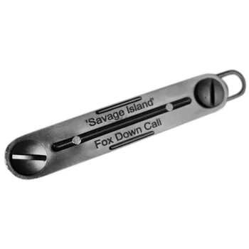 

1 PCS Black Outdoor Fox Down Fox Blaster Call Whistle Predator Hunting Camping Calling Rabbit Game Caller Animal Drop Shipping