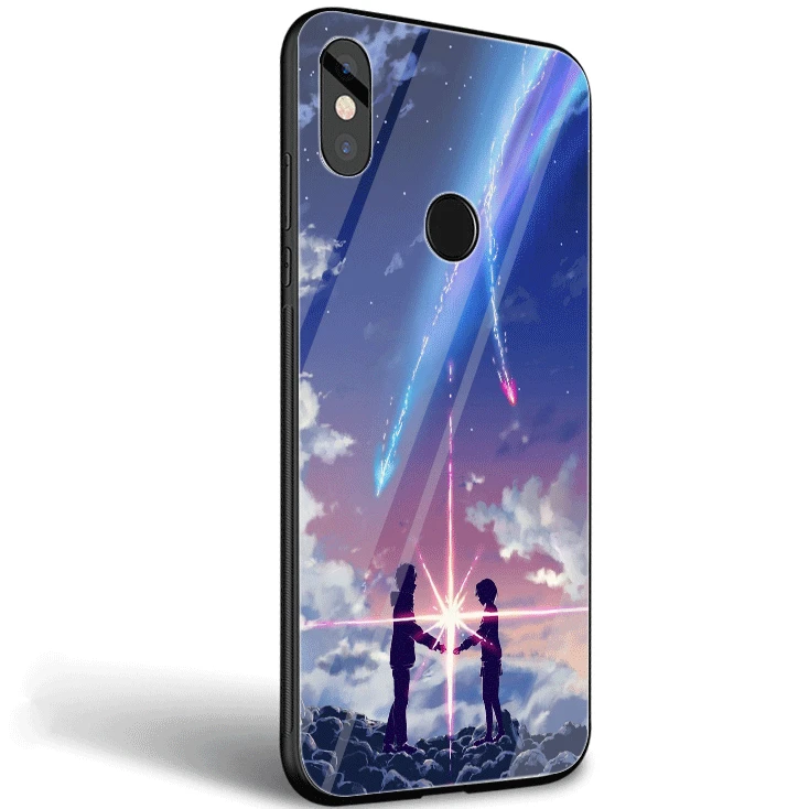 Мобильный чехол для телефона, стекло для Xiaomi Note F1 A1 A2 4X5X6X9 5 6 7 Pro, чехол с вашим именем - Цвет: G6