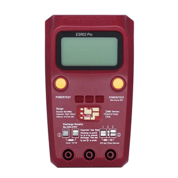 

Digital Transistor SMD Components Testers ESR02 PRO Diode Triode Capacitance Inductance Multimeter ESR Meter Best Price