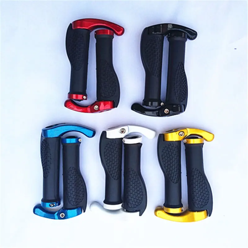 

Bike Auxiliary Handlebar Anti-slip Lock-on Aluminum Alloy Mountain Bicycle Handle Bar Ends Grip Rest Parts Accessories