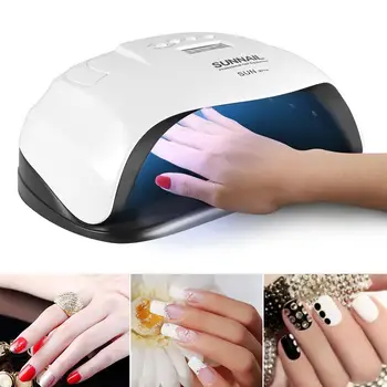

80W UV LED Nail Dryer Lamp Durable Gelish Timer Acrylic Polish Nail Art Lamp For Home Us Plug