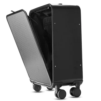 

100% All Aluminium Alloy Luggage Hardside Rolling Trolley Luggage Travel Suitcase 20 Carry on Luggage 24 Checked Luggage